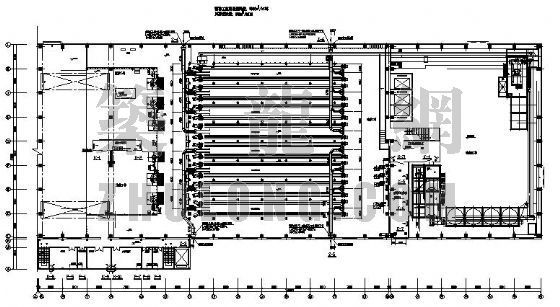 车间除尘系统平面布置图资料下载-某铸造车间通风除尘设计图