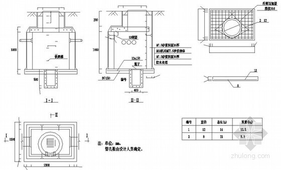 电缆井做法图集资料下载-电缆井做法详图