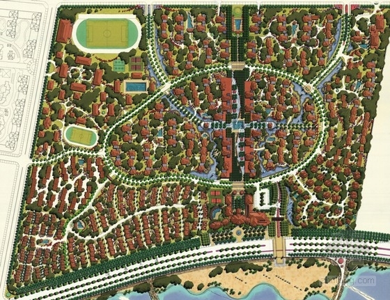 住宅小区园林景观方案资料下载-[厦门]住宅小区园林景观设计方案文本