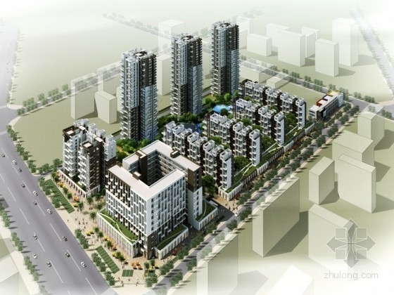 城市方案阳台设计资料下载-[深圳]某城市综合体规划及单体设计方案文本（含CAD）