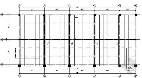 钢结构屋面四坡资料下载-某钢结构屋面结构图纸
