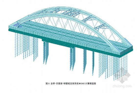 下承式钢管混凝土系杆拱桥施工方案计算(MIDAS计算)- 