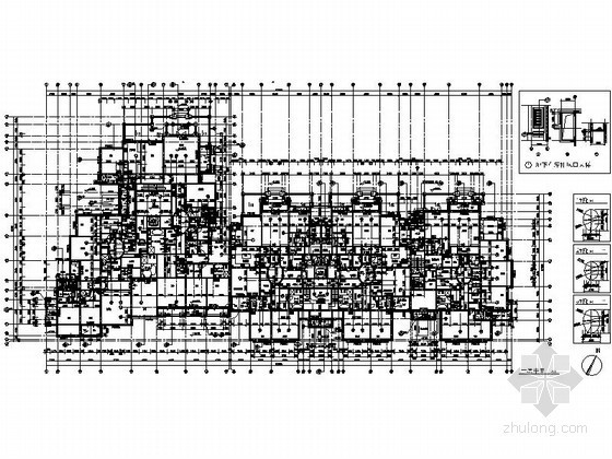 [杭州]西湖区某四层法式奢华花园洋房建筑施工图- 