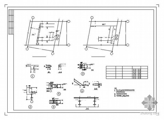 别墅钢结构CAD资料下载-某钢结构别墅图纸