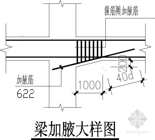 梁加腋规范资料下载-梁加腋节点构造详图