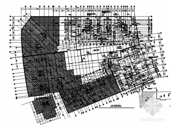 1000平米住宅效果图资料下载-[宜昌市]某现代高层住宅楼二期4号、5号楼地下室人防建筑施工图