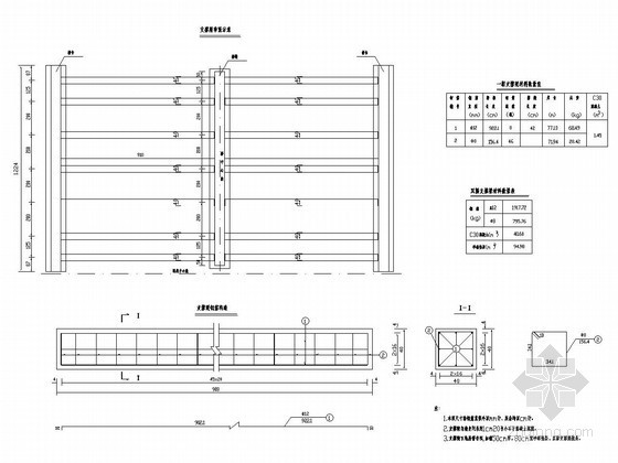 预应力简支空心板桥设计图资料下载-2×10m预应力混凝土简支空心板桥支撑梁布置及钢筋构造图