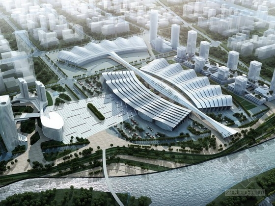 大型会展中心CAD资料下载-[湖南]大型国际会展中心规划及单体设计方案文本(知名大学)