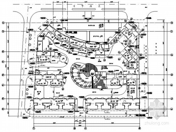 深圳居住建筑案例资料下载-[深圳]某居住区规划施工图