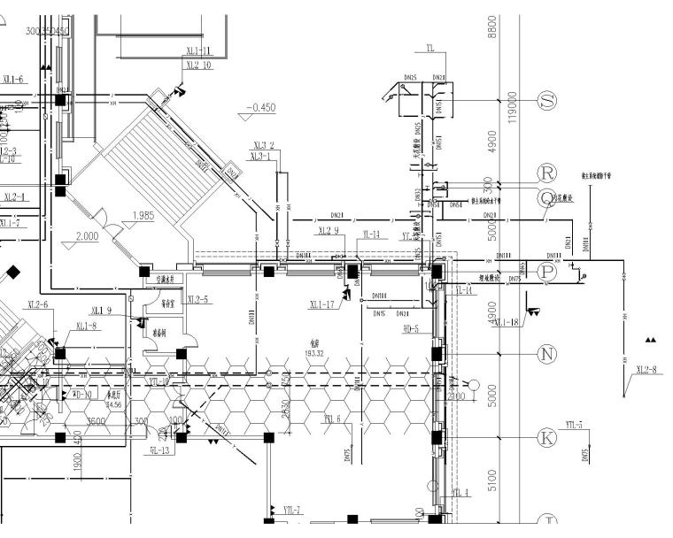 集水井施工图大样资料下载-嘉裕·崇州羊马会所水电施工图