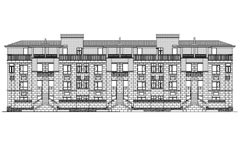 文化建筑cad施工图资料下载-[上海]华夏幸福基业孔雀城居住区建筑施工图（CAD）