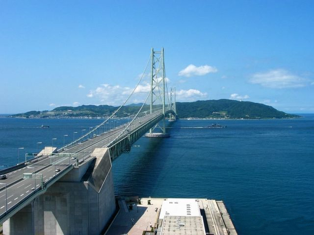 蜂窝铝板组合屋面施工工法资料下载-深度探析：全球最长悬索桥是如何建成的？