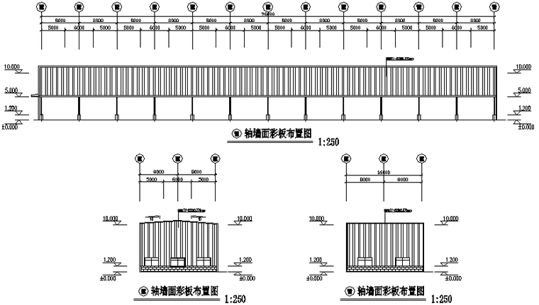 南京单跨门式刚架钢结构工程施工图（CAD，10张）_4