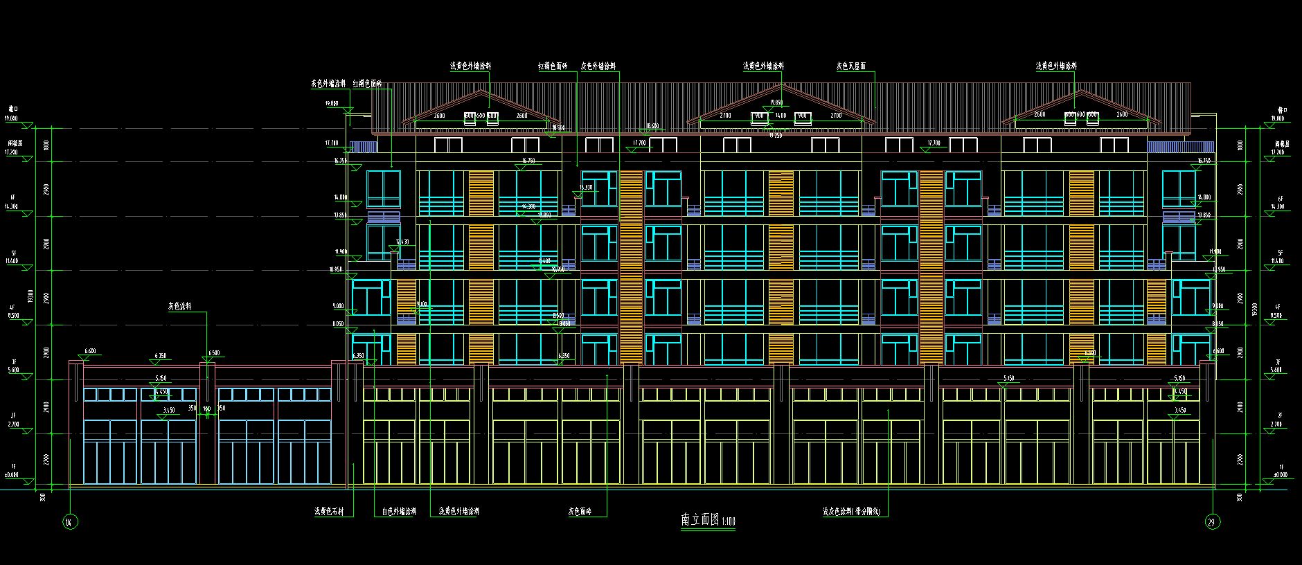 住宅楼建筑安装工程预算书(含建筑水电图纸)-工程量计算实例-筑龙工程