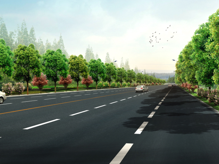 道路两旁景观绿化平面图资料下载-[安徽]淮南市街道景观绿化方案（现代，绿化）