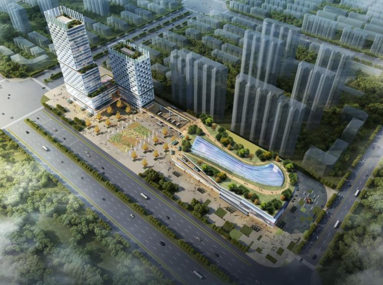 水上乐园概念设计资料下载-[北京]永清新区商务用地概念设计方案（PDF+67页）