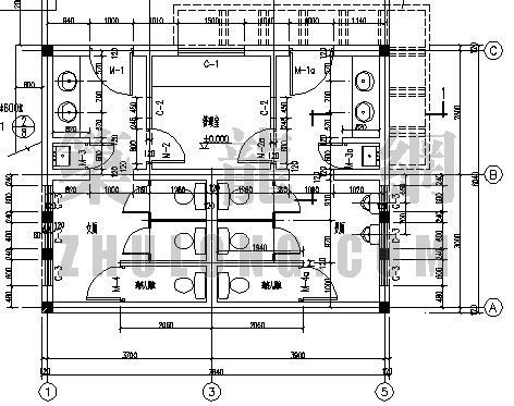 公厕建筑结构施工图-3