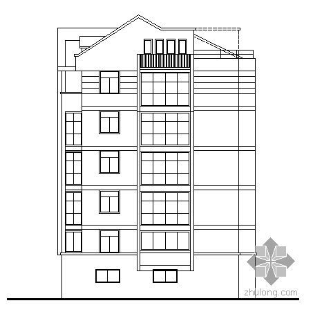 某小区六层住宅楼建筑施工图-2