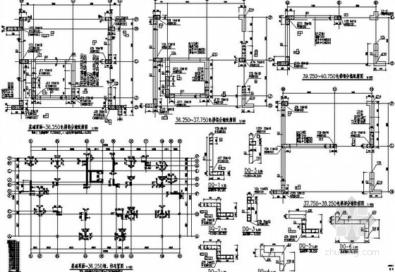 su异形柱子资料下载-某12层异形柱框架剪力墙住宅楼结构施工图