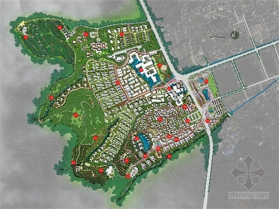 景区概念性规划方案资料下载-[云南]城市名片民族文化村概念性景观总体规划方案