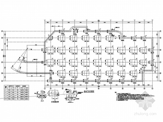 地下车库建筑结构施工图资料下载-[长沙]独立地下车库结构施工图