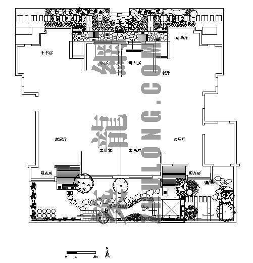 庭院设计pdf资料下载-北京西山庭院庭院设计图