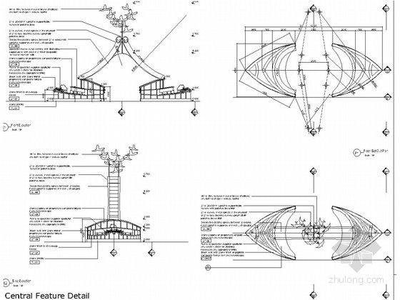 迪拜帆船酒店结构分析资料下载-迪拜7星级酒店施工图