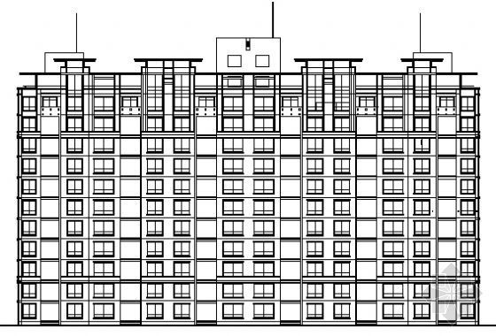 贵州某小高层住宅建筑图资料下载-高层住宅楼建筑图