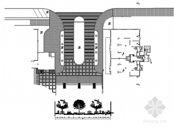 居住区铺装图案资料下载-[九江]Art-Deco风格居住区园林景观工程扩初施工图