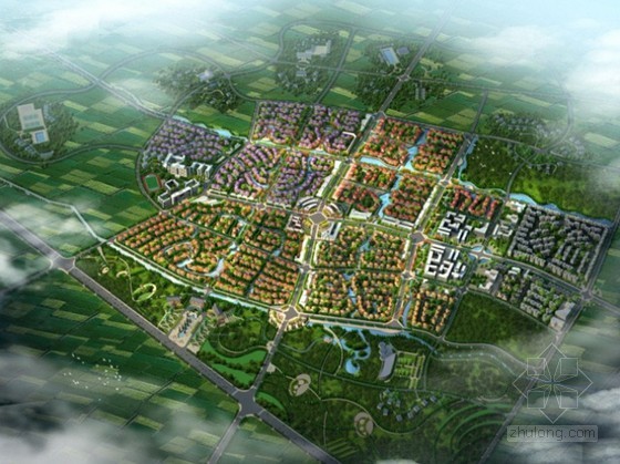 乡镇规划设计案例资料下载-[成都]乡镇改造规划方案