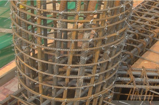 钢管施工技术资料下载-屋面钢管桁架结构支撑柱墩施工技术总结（效果图）