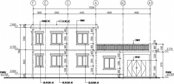 重庆别墅结构施工图资料下载-砖混别墅结构施工图