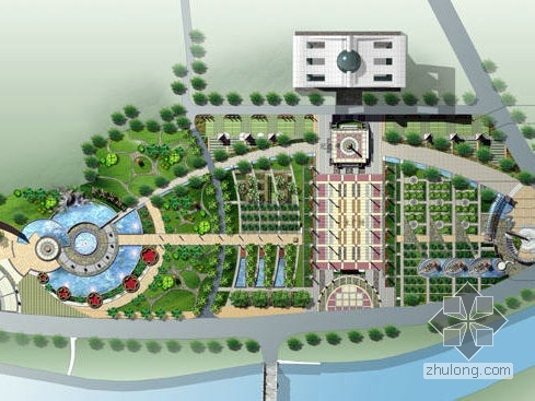 贵州六盘水景观设计文本资料下载-贵州省广场景观设计方案