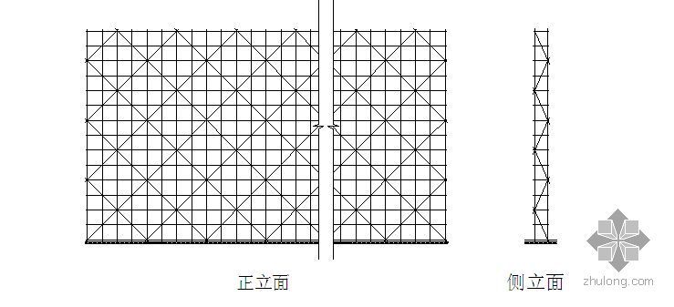 满堂红脚手架图纸资料下载-北京某综合楼脚手架施工方案（双排 落地 满堂红）