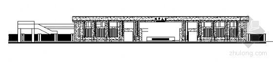建筑设计大门分类资料下载-吉林某大学大门建筑设计施工图