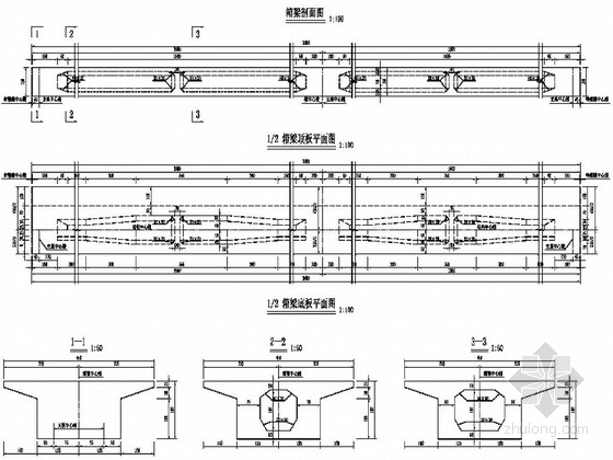 三跨独柱连续梁桥资料下载-机耕道四级公路现浇连续箱梁桥施工图