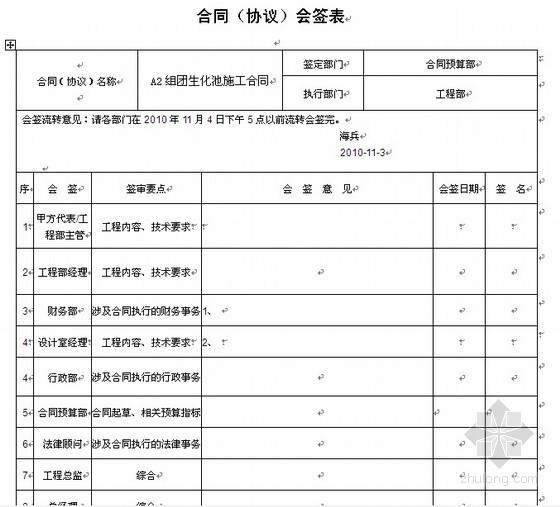 重庆某生化池土建工程预算及合同（附图）- 