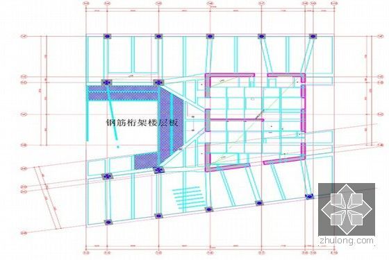  [广东]超高层框筒结构办公塔楼施工组织设计（技术标，530页）-钢筋桁架楼层板区域