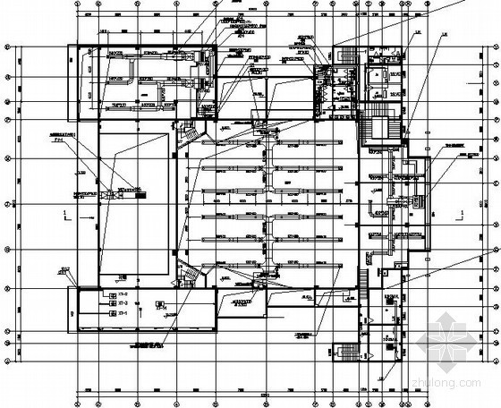 热泵CAD图纸资料下载-某影剧院空调通风设计图纸(风冷热泵系统)