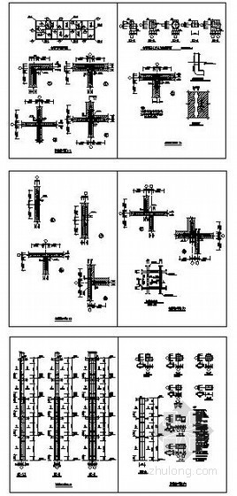 构造柱设计详图资料下载-某构造柱施工节点构造详图