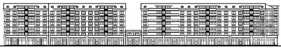 独栋商住楼效果图资料下载-某小区六层商住楼全套建筑施工图(有效果图)