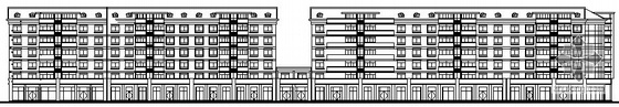 六层商业楼效果图资料下载-某小区六层商住楼全套建筑施工图(有效果图)