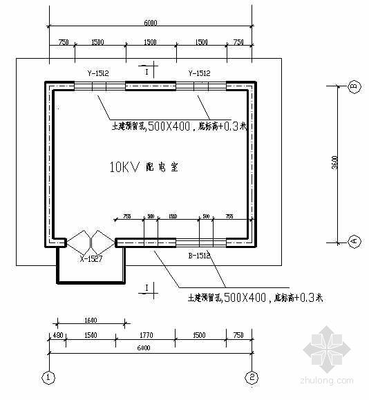 某小区10KV配电所电气施工图- 