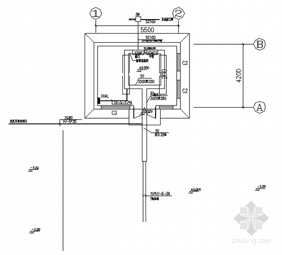 眼镜厂电气施工图资料下载-某污水处理厂消毒池电气施工图