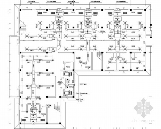 中央空调详细施工图资料下载-酒店中央空调系统设计施工图