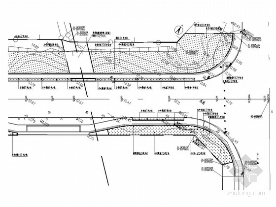 40米市政道路工程资料下载-市政道路绿化工程全套施工图（40页）