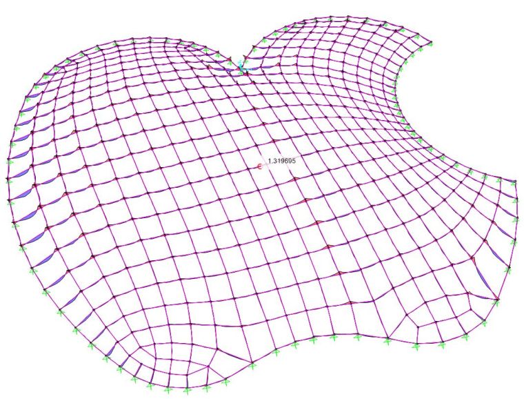 网壳结构找形分析浅谈及案例欣赏_38