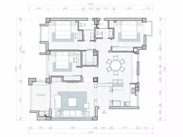 室内设计|寻常户型的16个设计方案_6