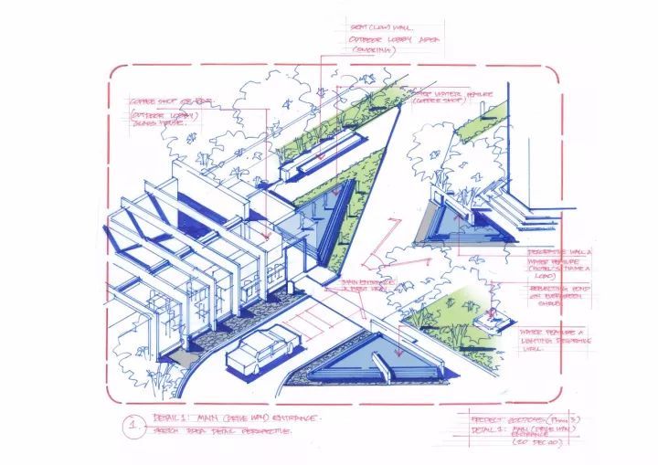 景观手绘方案设计稿！_23