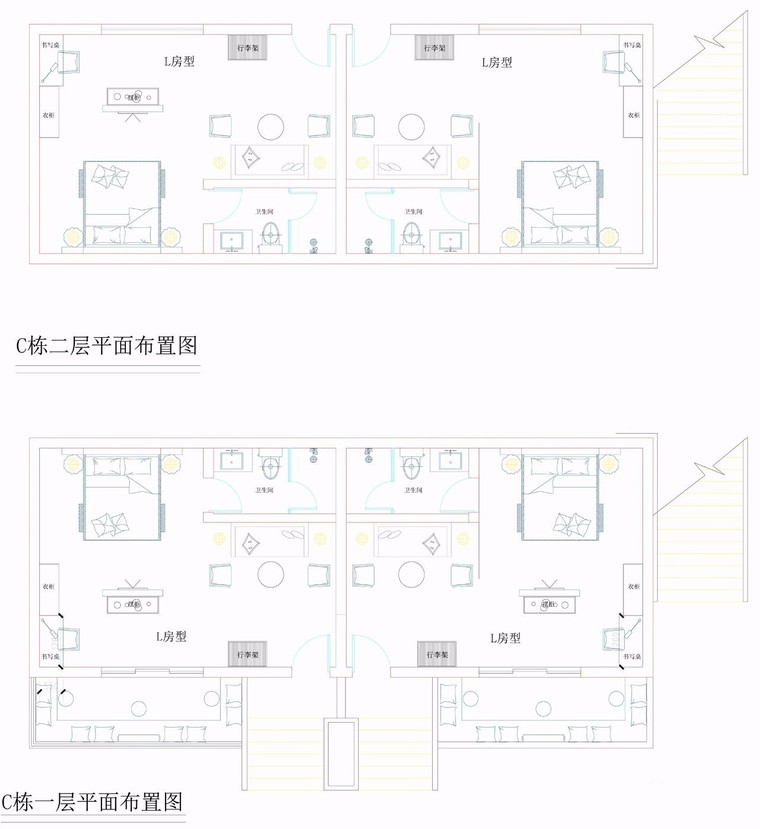 [贵州]金堂奖优秀作品-黄丝江边度假酒店室内设计方案-SHEJIZEI民宿精选6155